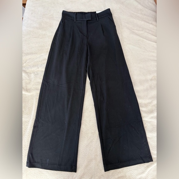 American Eagle Outfitters Pants - American Eagle Outfitters Black Wide-Leg Dress Pants